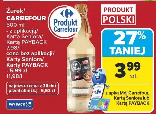 Żurek promocja w Carrefour
