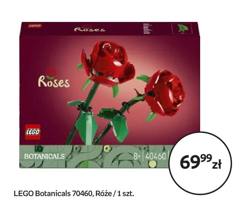 Klocki LEGO Botanicals 40460 Róże promocja w Empik