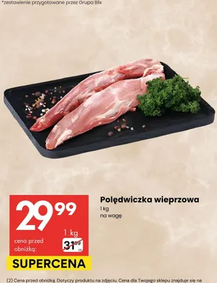 Polędwiczka wieprzowa promocja w Delikatesy Centrum