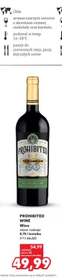 Wino Prohibited Wine promocja w Kaufland