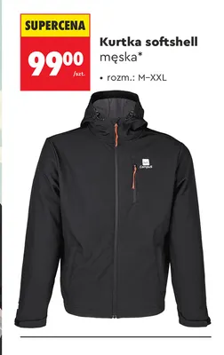 Kurtka softshell męska Campus promocja w Biedronka