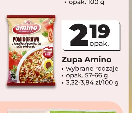 Zupa Amino promocja w Odido