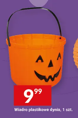 Wiadro plastikowe dynia promocja w Twój Market