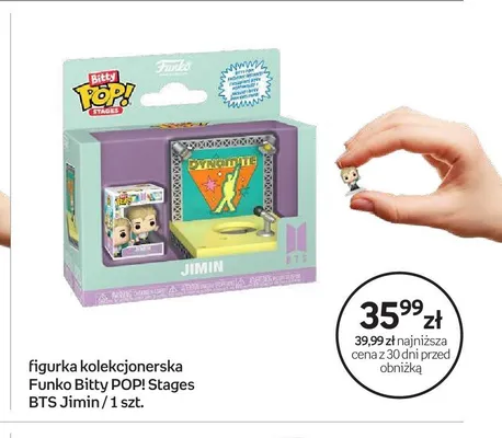 Figurka kolekcjonerska Funko Bitty POP! Stages BTS Jimin promocja w Empik