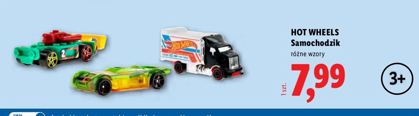 Samochodzik Hot Wheels promocja w Lidl