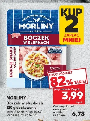 Boczek w słupkach promocja w Kaufland