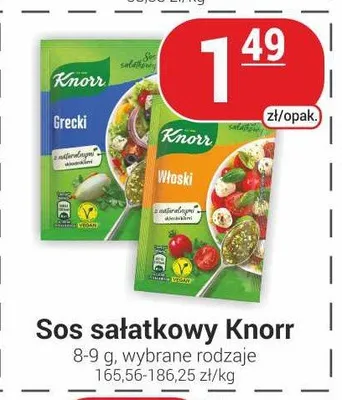 Sos sałatkowy Knorr promocja w Delikatesy Sezam