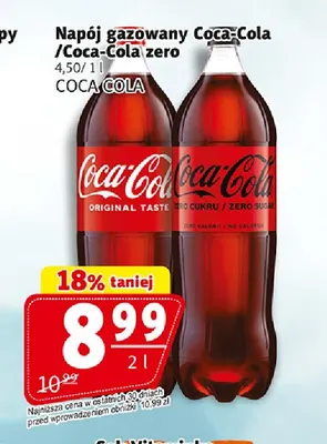 Napój gazowany Coca-Cola promocja w Prim Market