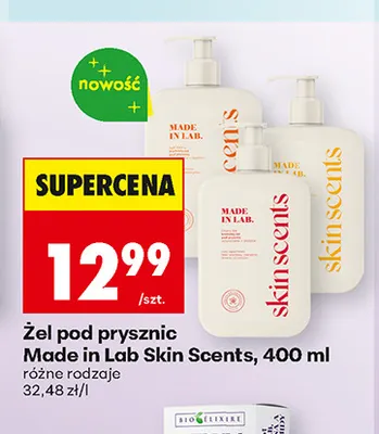 Żel pod prysznic Made in Lab Skin Scents promocja w Biedronka