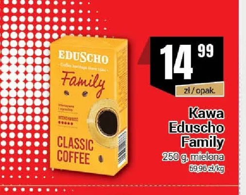 Kawa mielona Eduscho Family promocja w Premium Nasz Sklep