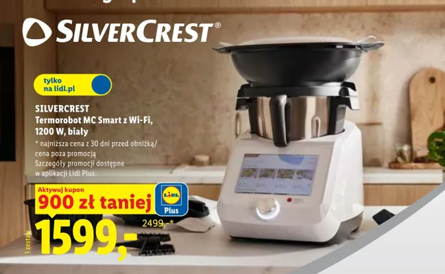 Termorobot SILVERCREST MC Smart z Wi-Fi promocja w Lidl