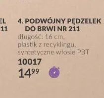 Podwójny pędzelek do brwi nr 211 Avon promocja w AVON