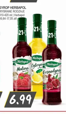 Syrop Herbapol cytryna promocja w Słoneczko