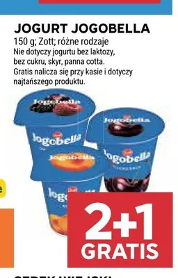 Jogurt Jogobella brzoskwiniowy Zott promocja w Stokrotka