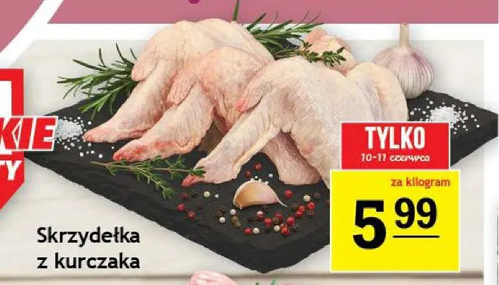 Skrzydełka z kurczaka promocja w Gram Market