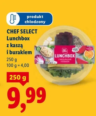 Lunchbox z kaszą i burakiem promocja w Lidl