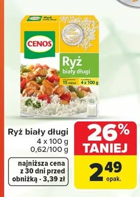 Ryż biały długi promocja w Carrefour Market