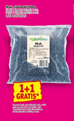 Mak niebieski Los Bakalios promocja w Prim Market