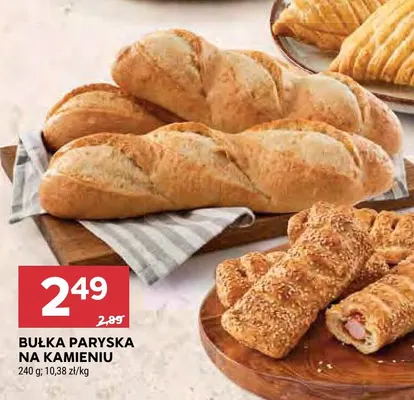 Bułka paryska na kamieniu promocja w Stokrotka