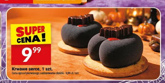 Ciastko Krwawe serce Białecki promocja w Twój Market