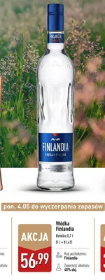Wódka Finlandia promocja w Aldi