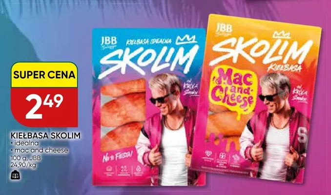 Kiełbasa Mac and Cheese JBB Skolim promocja w Chata Polska