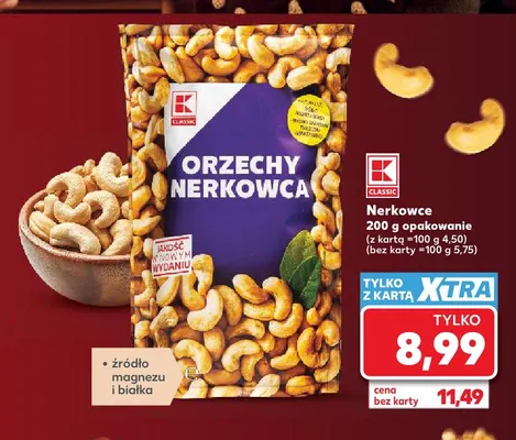 Nerkowce K-Classic promocja w Kaufland