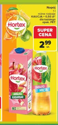 Napój Hortex promocja w Carrefour