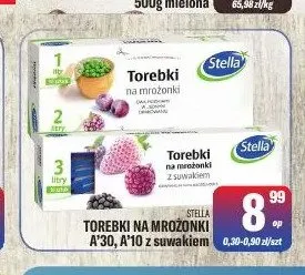 Torebki na mrożonki Stella z suwakiem A'10 promocja w Tomi Markt