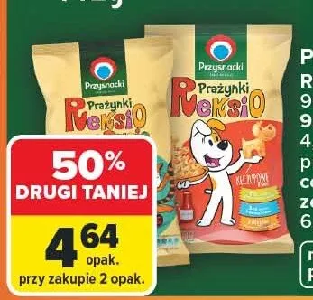 Prażynki Reksio Przysnacki promocja w Carrefour