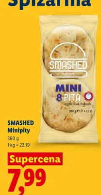 Bułeczki mini pita Smashed promocja w Lidl