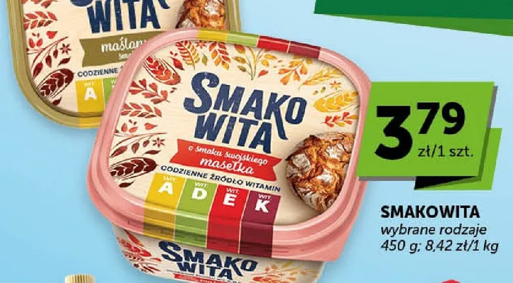 Margaryna wybrane rodzaje promocja w Euro Sklep