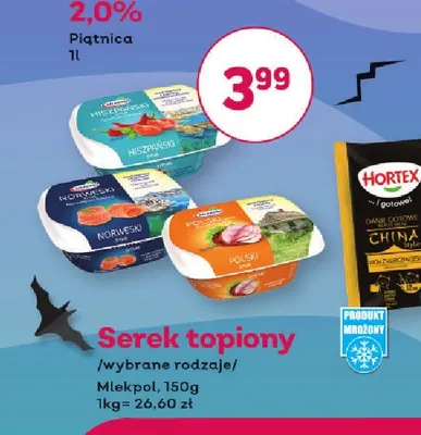 Serek topiony Mlekpol promocja w Bliski