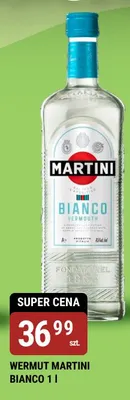 Wermut Martini Bianco promocja w bi1
