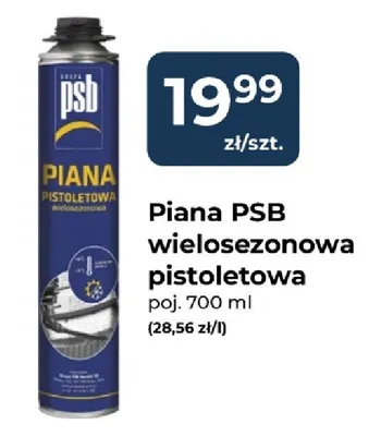 Piana PSB wielosezonowa pistoletowa promocja w PSB Mrówka