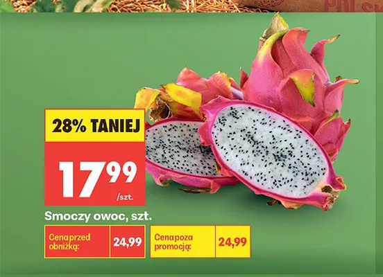 Smoczy owoc promocja w Biedronka
