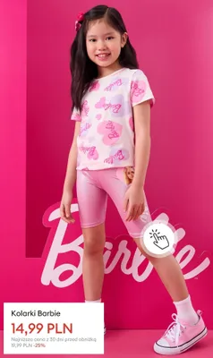 Kolarki Barbie promocja w Sinsay