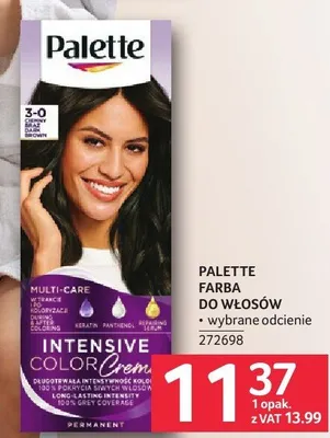 Farba PALETTE INTENSIVE COLOR CREME promocja w Selgros