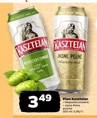 Piwo Kasztelan promocja w Netto