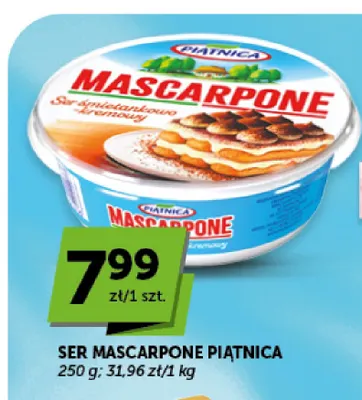 Ser mascarpone Piątnica promocja w Groszek
