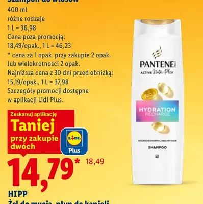 Szampon do włosów promocja w Lidl