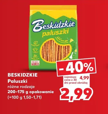 Paluszki Beskidzkie promocja w Kaufland