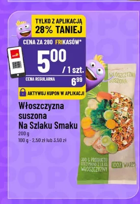 Włoszczyzna suszona Na Szlaku Smaku promocja w POLOmarket