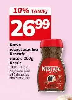 Kawa rozpuszczalna nescafe classic promocja w Hitpol