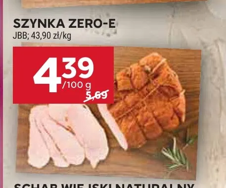 Szynka Zero-E JBB promocja w Stokrotka