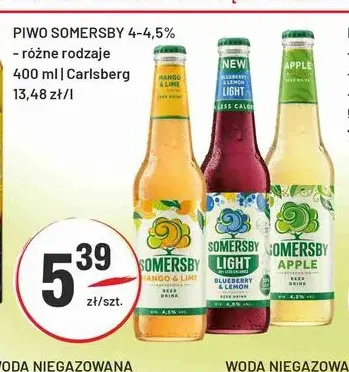 Piwo Somersby Mango & Lime promocja w Sedal