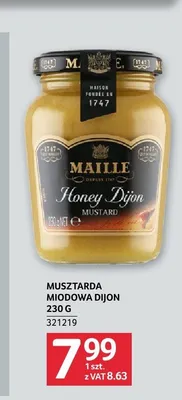 Musztarda miodowa Dijon Maille promocja w Selgros