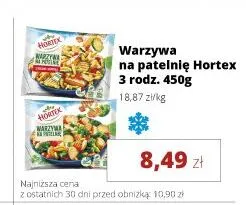 Warzywa na patelnię Hortex z ziołami promocja w Torimpex Toruńska Sieć Sklepów Spożywczych
