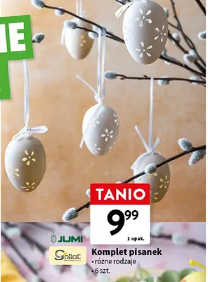 Komplet pisanek różne rodzaje 6 szt. promocja w Intermarche