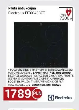 Płyta indukcyjna Electrolux EIT60433CT promocja w kakto.pl